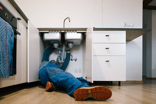 Professional Leak Detection technician working in Andover, MN